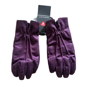 Lululemon City Keeper Gloves Women's S/M Purple Fleece Lined LM9ALZS 78$ NWT!!